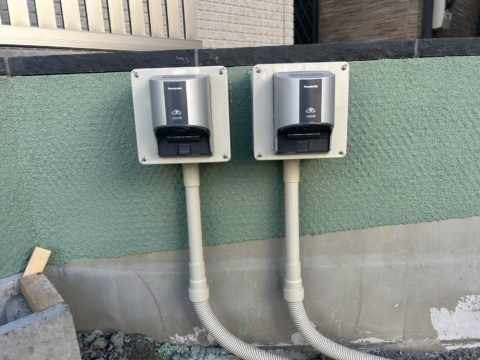 EV充電器取り付け工事