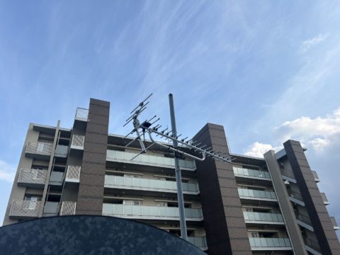 商業施設　TVアンテナ工事