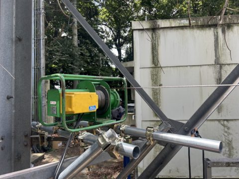 鉄塔　衛生アンテナ更新工事