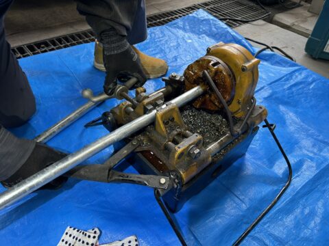 防爆配管 改修工事