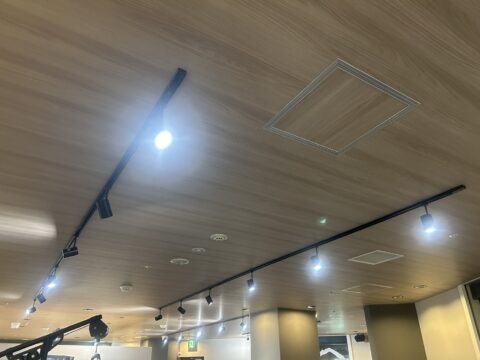 スポーツジム新店舗 電気工事